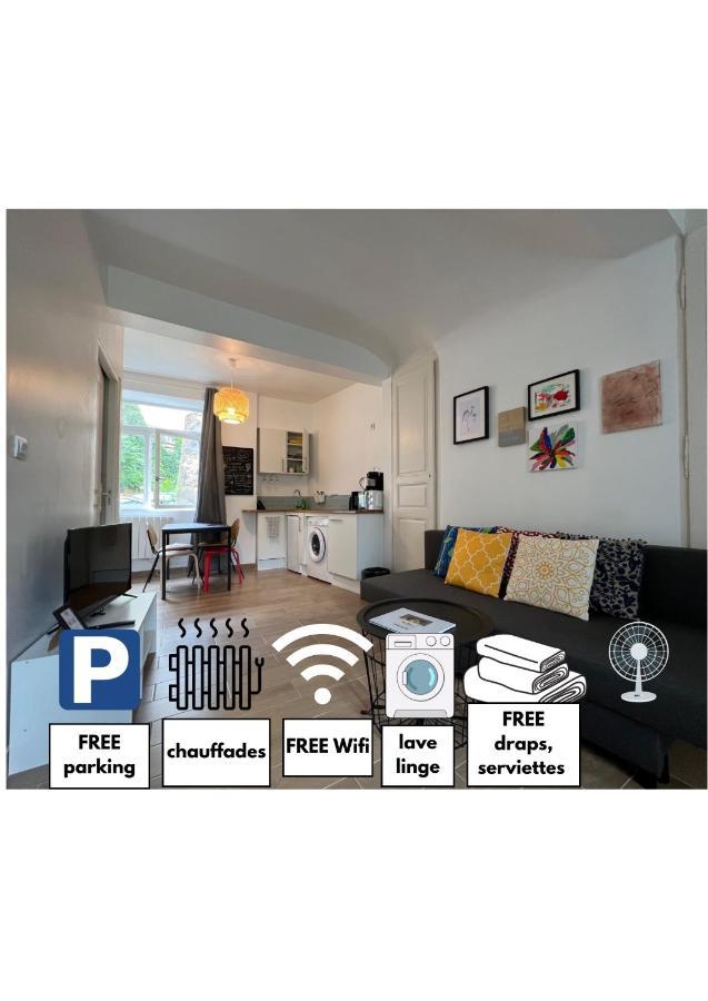 Tabi Appart ,Modern Chic Vs Free Parking,Wifi,Draps Thiers Εξωτερικό φωτογραφία